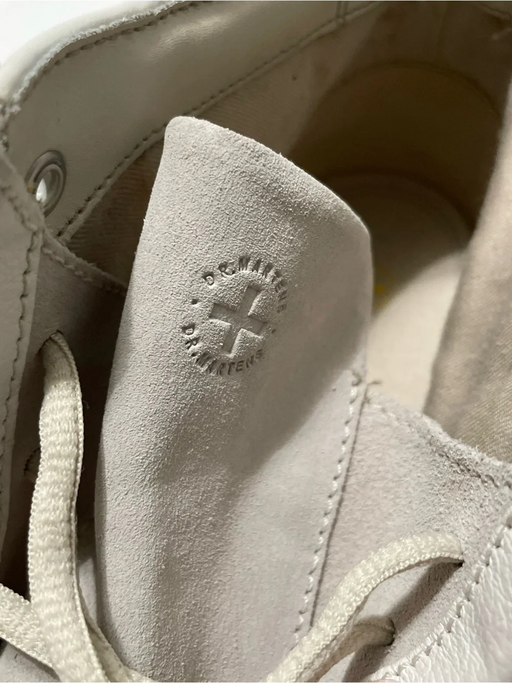 Dr. Martens Men's Suede Chukka Boots in Light Gray
